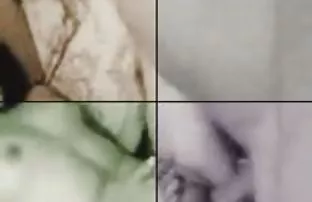 porn video Net bitch with dildo and cock stuffed both holes