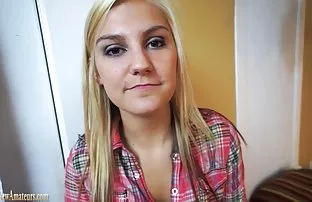 porn video Young German schoolgirl Crazy Daisy fucked and sprayed in the face